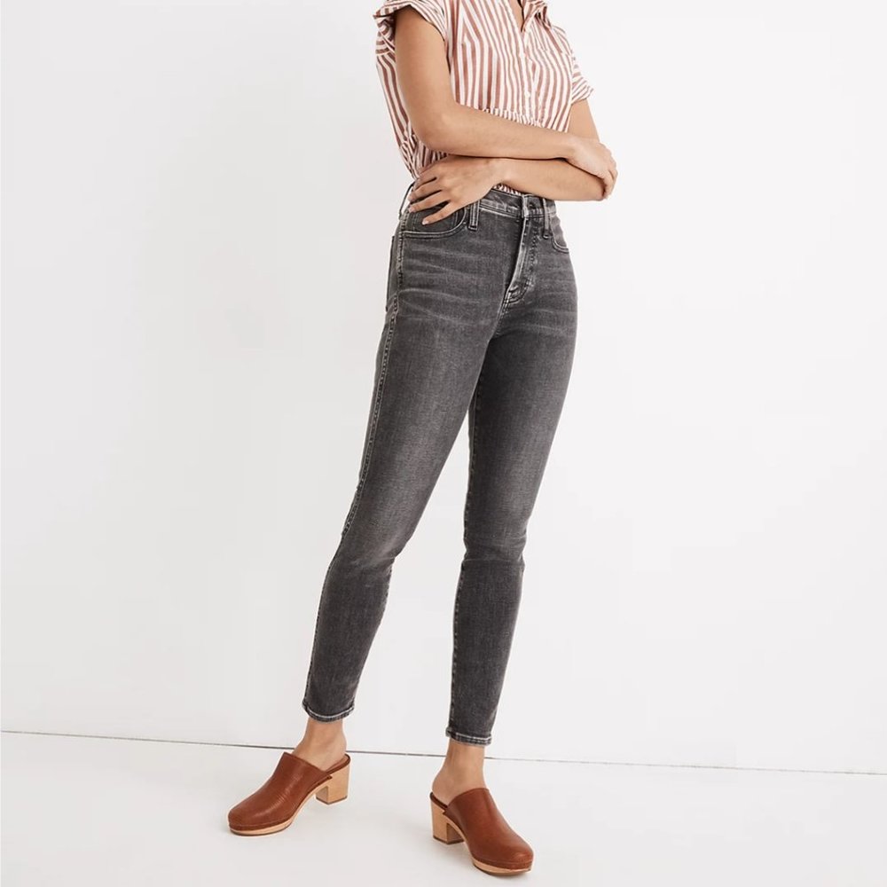 Madewell Women's 10 High-Rise Skinny Crop Jeans